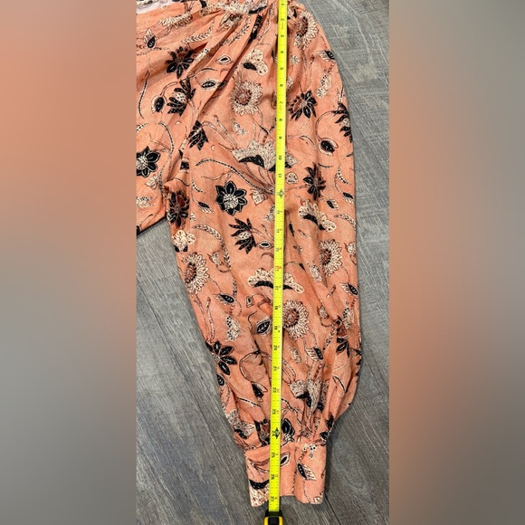 Ulla Johnson / Women’s Biarrizt Tunic / Floral Peach Mini dress / Size M. - Picture 5 of 11